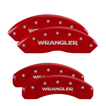 Load image into Gallery viewer, MGP CALIPER COVER 42007SWRGRD 07-   Wrangler Caliper Covers Red