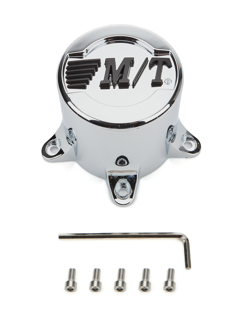 MICKEY THOMPSON 224400040 Mickey Thompson Classic III Wheel Center Cap - 3.346 Inch Diameter, Bolt-On, Polished Plastic