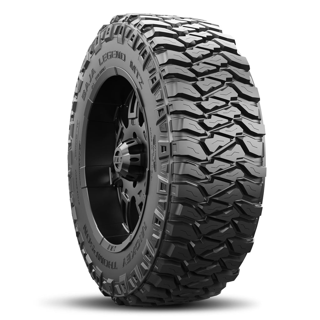 MICKEY THOMPSON 331010005 Mickey Thompson Baja Legend MTZ Tire 33x12.50R20LT - Radial Off-Road Tire with White Letter Sidewall