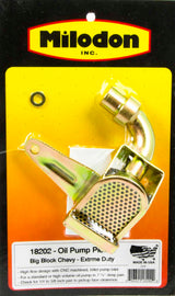 MILODON 18202 Oil Pump Pick-Up - BBC Extreme Duty