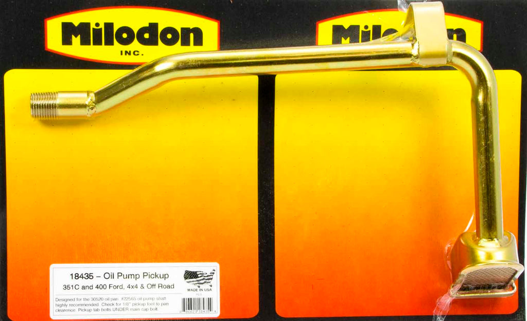 MILODON 18435 Oil Pump Pick-Up