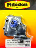 MILODON 21215 Billet Oil Pump Cover & Filter Boss - Wedge