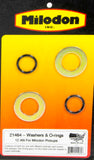 MILODON 21464 -12an Large Washers & O-Rings (2-Each)