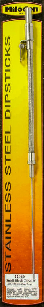 MILODON 22060 SBM S/S Engine Dipstick