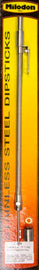 MILODON 22080 S/S Oil Dipstick - Univ. w/Weld-In Bung