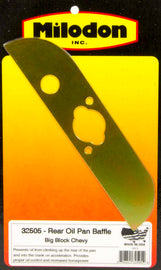 MILODON 32505 BBC Rr Pan Baffle