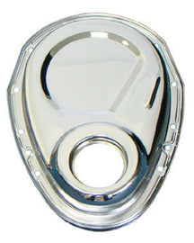 MILODON 65500 SBC Timing Cover - Chrome