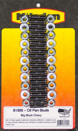 MILODON 81305 Oil Pan Stud Kit - BBC