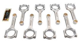 MOLNAR TECHNOLOGIES CH6000NLB-L8-A Molnar Technologies 6.000 H-Beam Connecting Rod Set for Small Block Chevy - Lightweight Billet Steel, Part No. CH6000NLB-L8-A