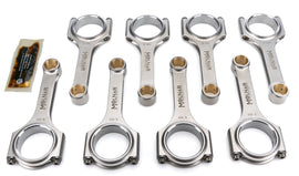 MOLNAR TECHNOLOGIES CH6000NLB8-A MOLNAR TECHNOLOGIES 6.000 in H-Beam Connecting Rod Set for Small Block Chevy, Part Number CH6000NLB8-A