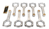 MOLNAR TECHNOLOGIES CH6200NLB-LST8-A Molnar Technologies 6.200 H-Beam Connecting Rod Set for GM LS-Series Engines - Part Number CH6200NLB-LST8-A
