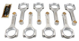 MOLNAR TECHNOLOGIES CH6200NLB-T8-A MOLNAR TECHNOLOGIES 6.200 H-Beam Connecting Rod Set for Small Block Chevy, Part Number CH6200NLB-T8-A