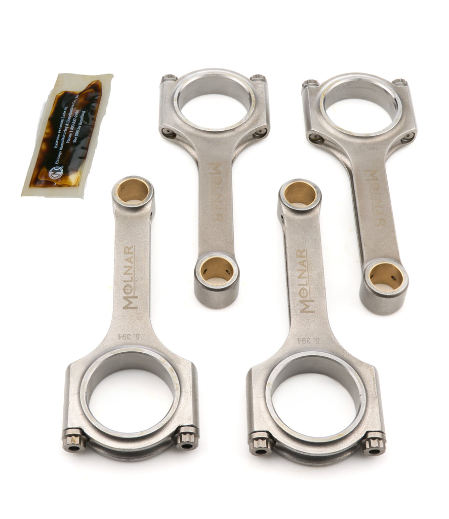 MOLNAR TECHNOLOGIES HH5394CBB4-A MOLNAR TECHNOLOGIES H-Beam Connecting Rod Set for Honda D-Series - Part HH5394CBB4-A