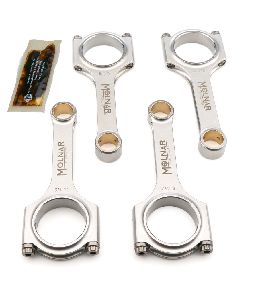 MOLNAR TECHNOLOGIES HH5472FFB-L4-A MOLNAR TECHNOLOGIES H-Beam Connecting Rod Set for Honda K-Series - Part HH5472FFB-L4-A