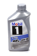 Load image into Gallery viewer, MOBIL 1 112630-1 20w50 V-Twin Oil 1 Qt