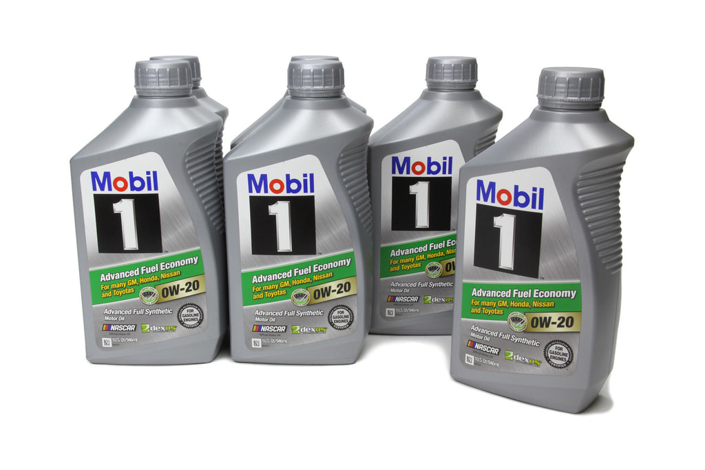 MOBIL 1 124184 0W20 AFE Oil Case 6x1 Qt Dexos