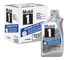 Load image into Gallery viewer, MOBIL 1 124715 Mobil 1 Synthetic LV ATF HP Case 6 x 1 Quart