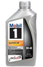 MOBIL 1 126870 0W40 Supercar Oil Case 6 x 1 Quart