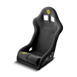 MOMO AUTOMOTIVE ACCESSORIES 1082BLK-30 MOMO Automotive Accessories Supercup XL Black Fiberglass Composite Seat with Side Bolsters and Harness Openings (Part #1082BLK-30)
