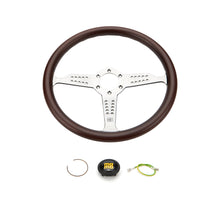 Load image into Gallery viewer, MOMO AUTOMOTIVE ACCESSORIES GRA35WD0P Super Grand Prix Steerin g Wheel Wood/Pol. Silver