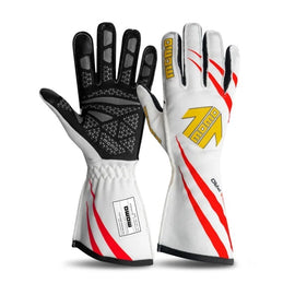 MOMO AUTOMOTIVE ACCESSORIES GUCORPROWHT12 Gloves Corsa Pro  Night X-Large White 12 FIA