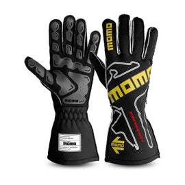 MOMO AUTOMOTIVE ACCESSORIES GUPERFOBLK09 Gloves Peformance Black Small 09 FIA