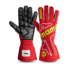 MOMO AUTOMOTIVE ACCESSORIES GUPERFORED09 Gloves Peformance Red Small 09 FIA