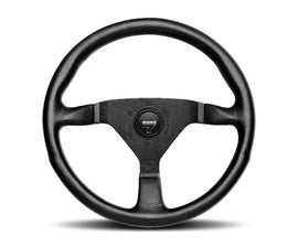 MOMO AUTOMOTIVE ACCESSORIES MCL35AL1B Monte Carlo 350 Steering Wheel Leather Black