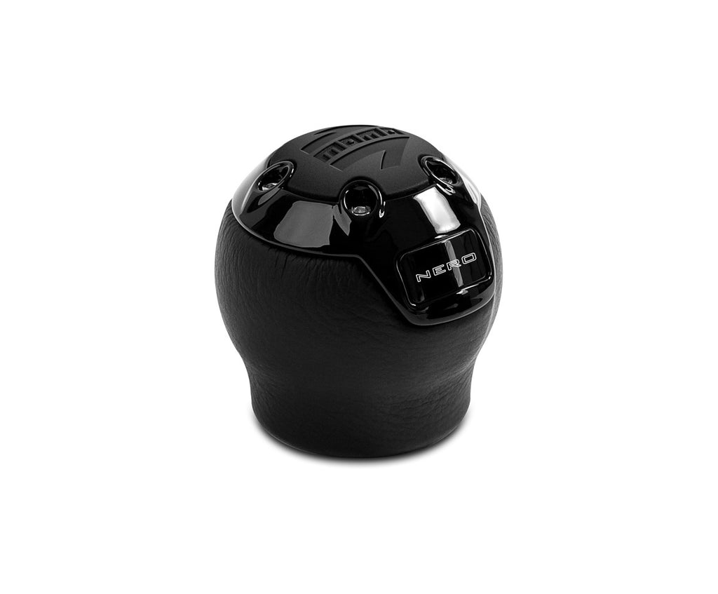 MOMO AUTOMOTIVE ACCESSORIES NERBK1-R Nero Shift Knob Leather Reverse Lift