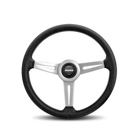 MOMO AUTOMOTIVE ACCESSORIES RET36BK2S Retro Steering Wheel Leather