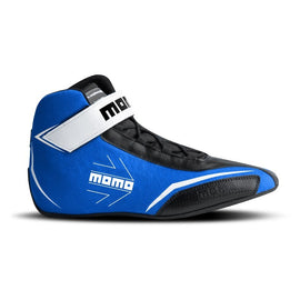 MOMO AUTOMOTIVE ACCESSORIES SCACOLBLU44F Shoes Corsa Lite Size 10-10.5 Euro 44 Blue