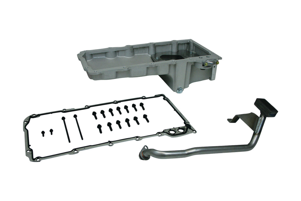 MOROSO 20105 GM LS Swap Oil Pan Kit Cast Aluminum