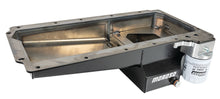 Load image into Gallery viewer, MOROSO 20143 GM LS Oil Pan w/Billet Oil Filter Adapter 7qts.