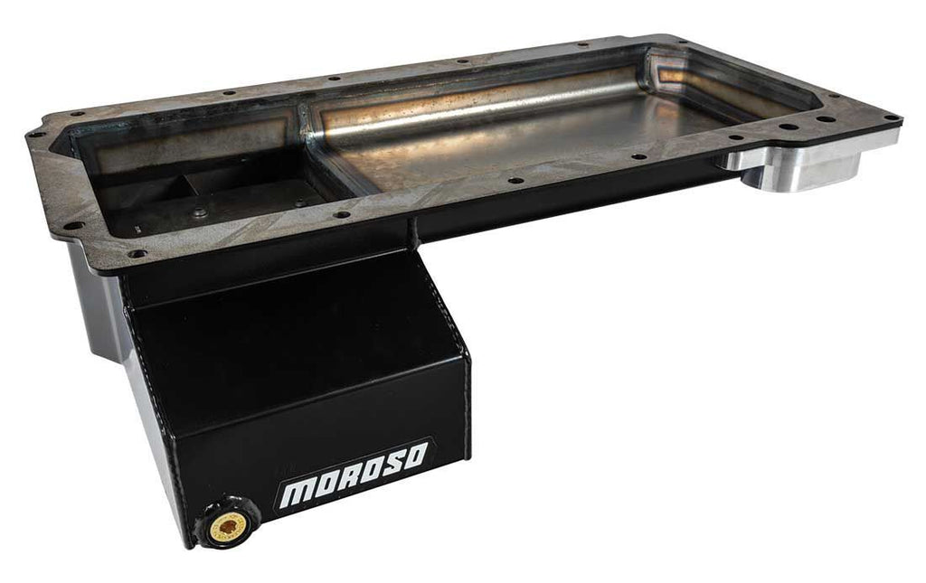 MOROSO 20146 GM LS Oil Pan - Front Sump Design
