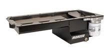 Load image into Gallery viewer, MOROSO 20152 GM LS 7qt Steel Oil Pan Dart LS Skirted Blocks
