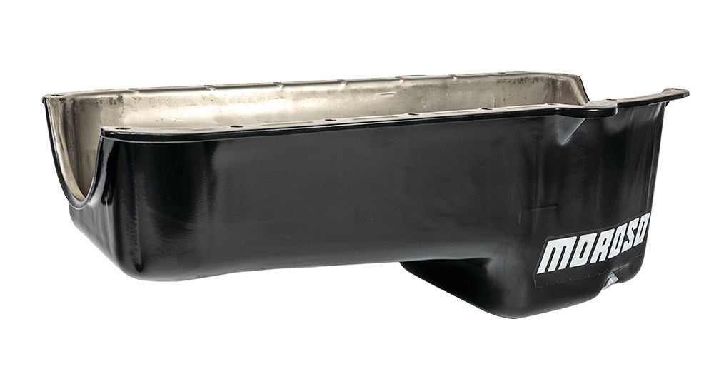 MOROSO 20170 SBC S/S Oil Pan - 5qt. Pre-80 Blocks