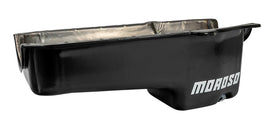 MOROSO 20172 SBC S/S Oil Pan - 5qt. '86 & Newer Blocks