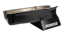 Load image into Gallery viewer, MOROSO 20200 SBC Oil Pan - Kicked Out Sump 80-85