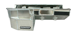 MOROSO 20383 BBC Gen VI Oil Pan w/Dual Power Kick Outs