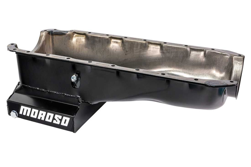 MOROSO 20412 BBC Gen IV Steel Oil Pan - 6qt- GM A-Body