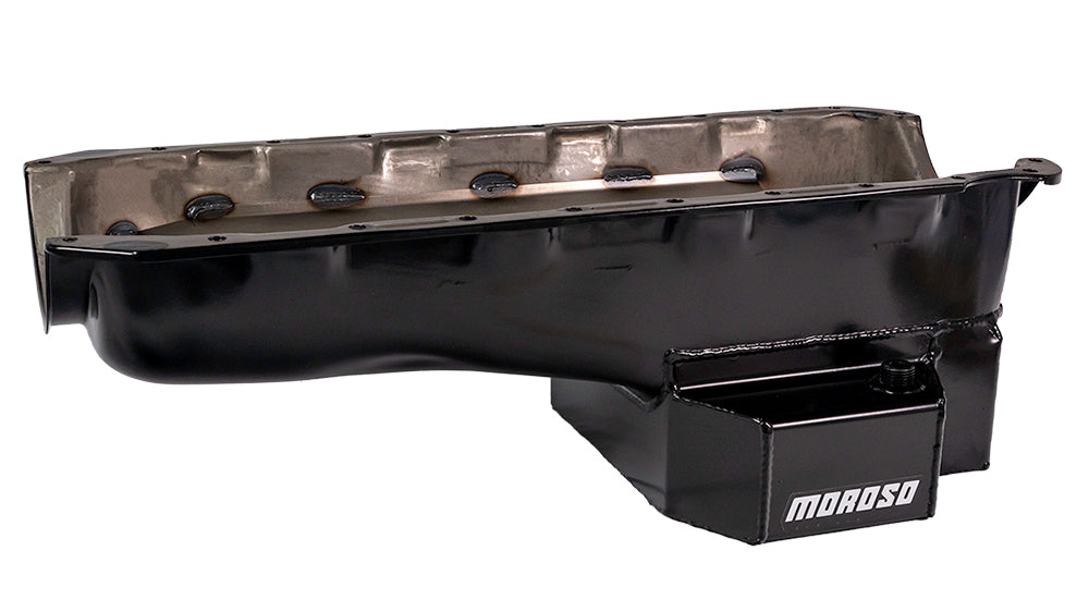 MOROSO 20420 6.5qt Oil Pan - BBC Gen4 Road Race Baffled