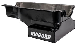 MOROSO 20502 SBF 289-302 Front Sump Oil Pan w/Kick-Out- 7qt.