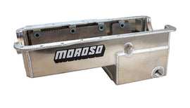 MOROSO 20524 SBF 351W Drag Oil Pan w/ Rear Sump Fabricated Alm