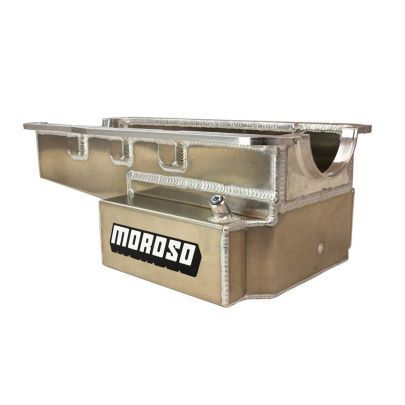 MOROSO 20538 SBF Alm. Road Race Oil Pan Front Sump 351W