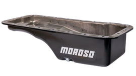 MOROSO 20606 Ford FE S/S Oil Pan - 5qt. Front Sump