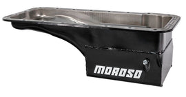 MOROSO 20609 Ford FE S/S Oil Pan - 7qt. Front Sump