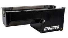 Load image into Gallery viewer, MOROSO 21019 SBC Steel Oil Pan - 7qt. For Dart/Rocket Block