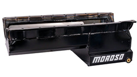 MOROSO 21050 BBC Drag Race Oil Pan Wet Sump - Gen V/VI