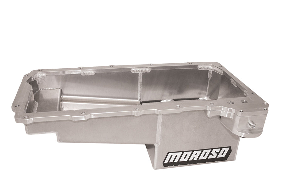 MOROSO 21158 MOROSO 21158 7 Quart Aluminum Oil Pan for GM LS Drag Race and COPO Camaro 2012-2015