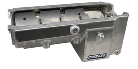 MOROSO 21247 SBC Alm Drag Race Oil Pan w/Rocket/Dart Block